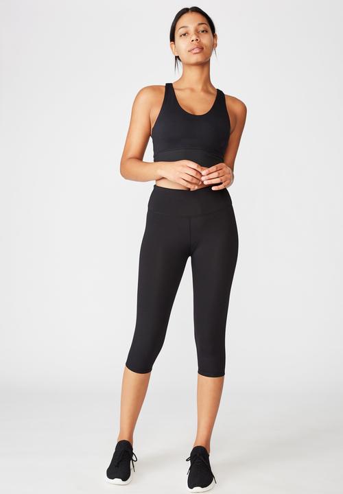 Cotton On - Active core capri tight - black