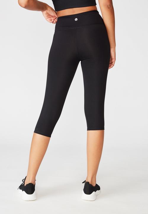 Cotton On - Active core capri tight - black