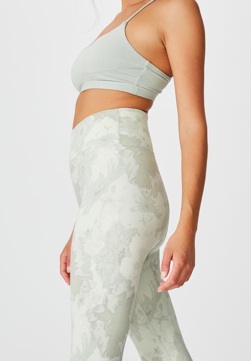 Cotton On - Lifestyle 7/8 tight - steely shadow camo floral
