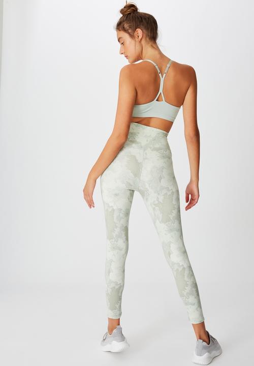 Cotton On - Lifestyle 7/8 tight - steely shadow camo floral