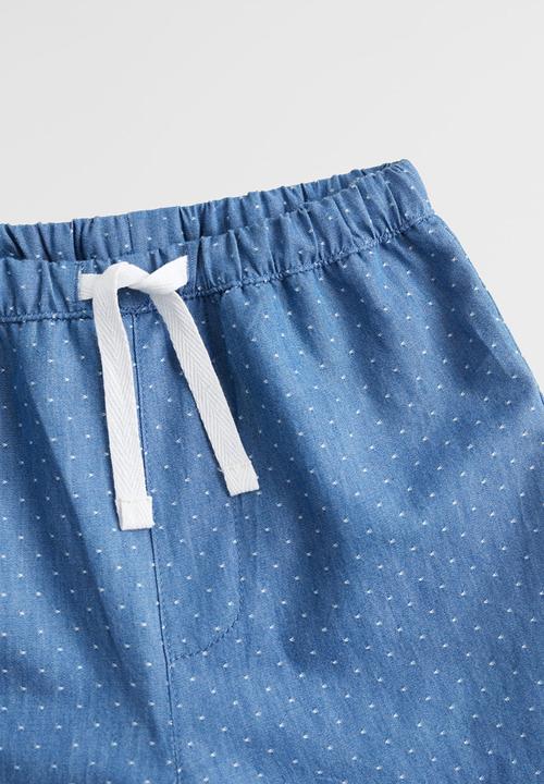 MANGO - Trousers jan - blue