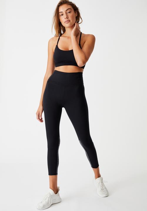 Cotton On - So soft marle 7/8 tight - black