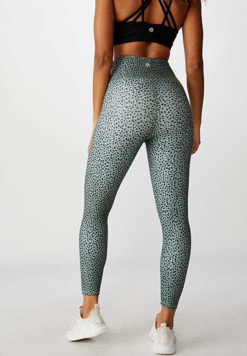 Cotton On - So soft marle 7/8 tight - steely shadow ikat pebble