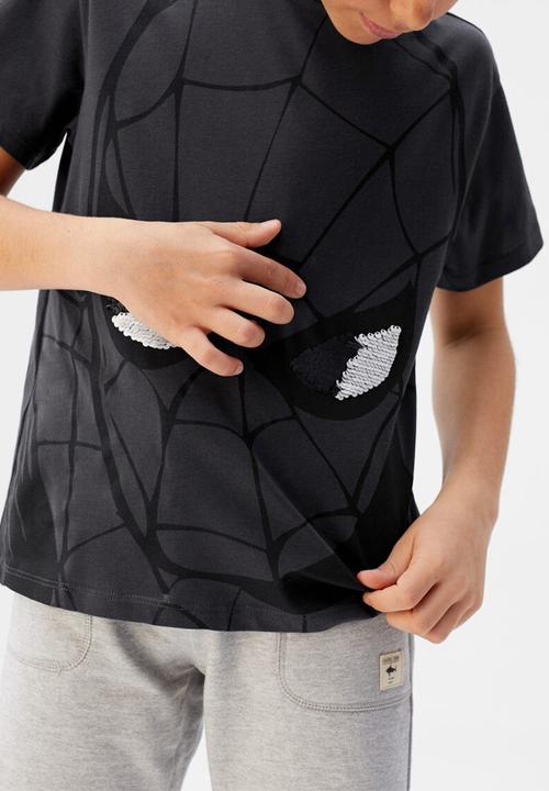 MANGO - T-shirt super  - anthracite