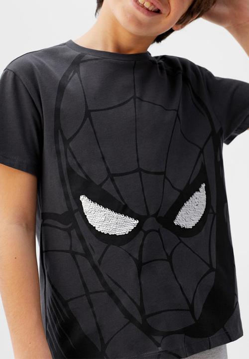 MANGO - T-shirt super  - anthracite