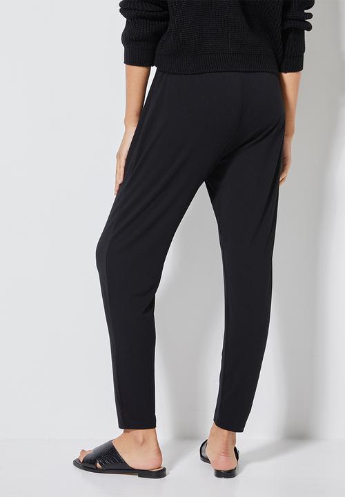 Superbalist - knit jogger - black