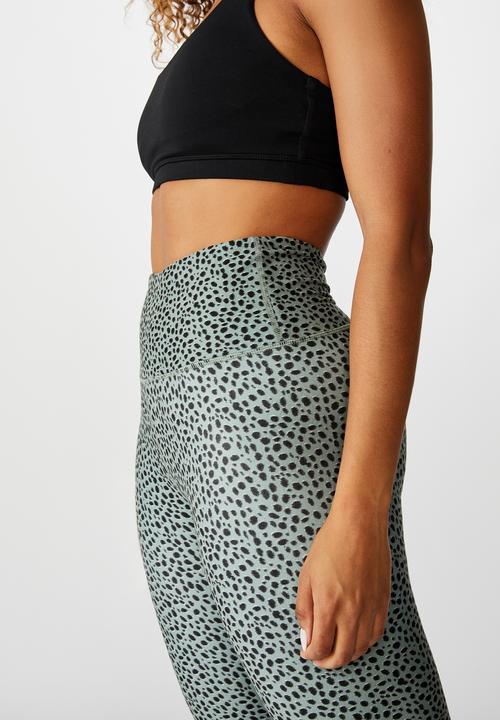 Cotton On - So soft tight - steely shadow ikat pebble