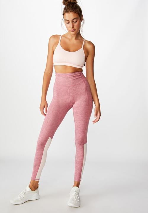 Cotton On - So soft tight - washed rose marle splice