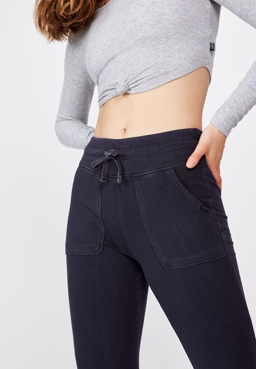 Cotton On - Tregging tight - navy wash