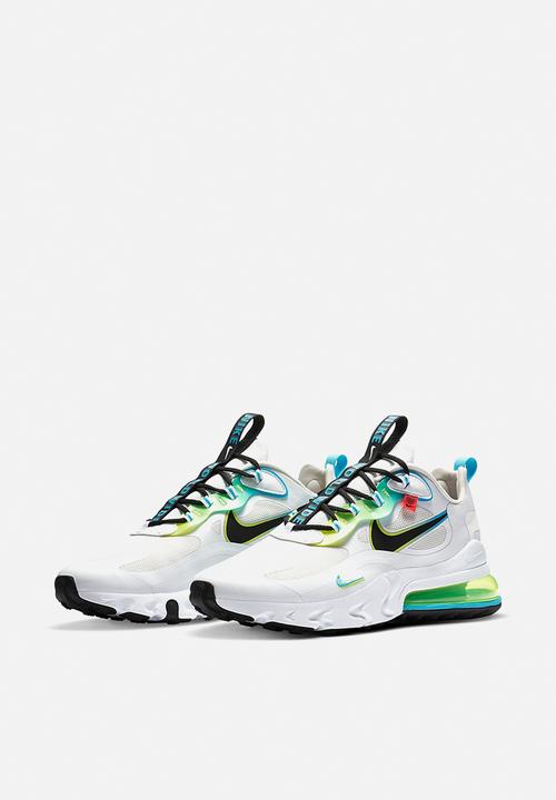 Nike - Air Max 270 React SE - white/black-blue fury-volt