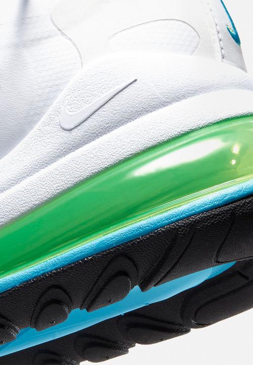 Nike - Air Max 270 React SE - white/black-blue fury-volt