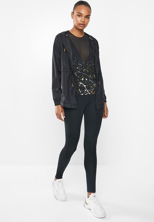 PUMA - Metal splash deep v tee - black