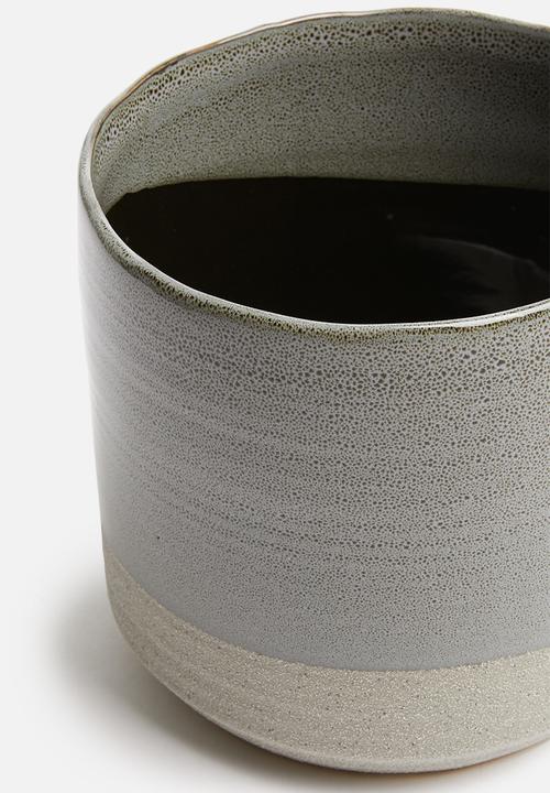H&S - Sandy planter - charcoal