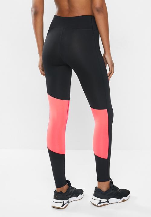 PUMA - Always on solid 7/8 tight - black & pink