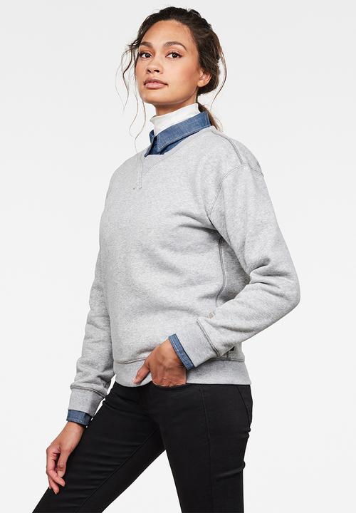 G-STAR - Premium core sweat long sleeve - grey 