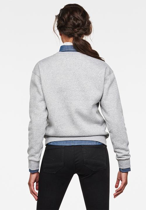 G-STAR - Premium core sweat long sleeve - grey 