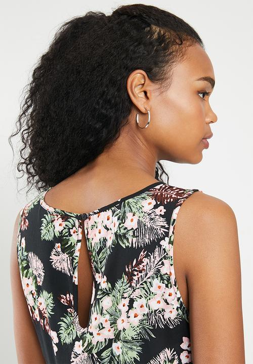 Vero Moda - Simply easy sleeveless tank jumpsuit - black