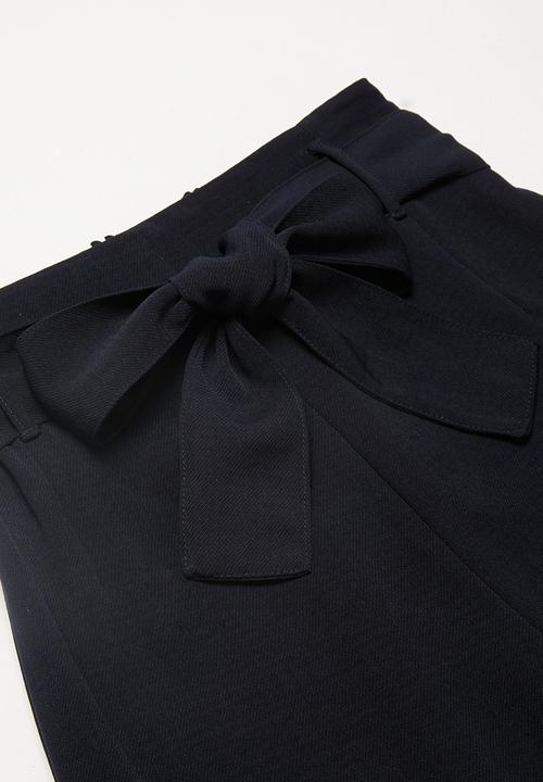 Superbalist - Tweens paper bag shorts - navy