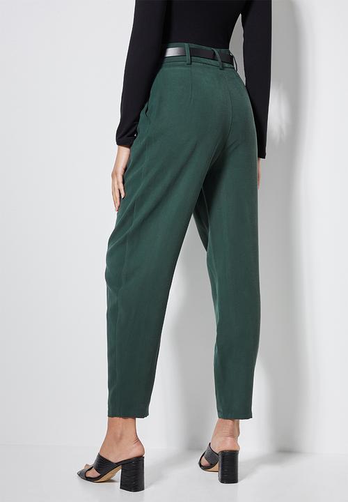 Superbalist - Premium tapered trousers - green