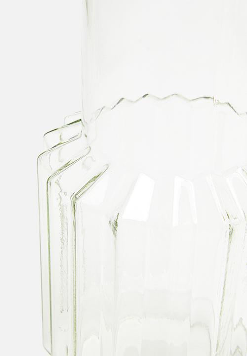 H&S - Glass vase - gold
