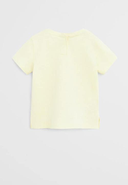 MANGO - T-shirt helen  - yellow