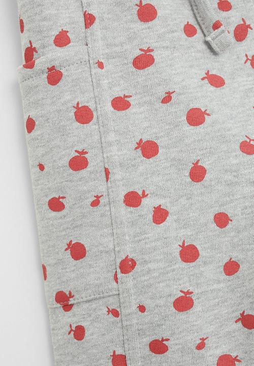MANGO - Trousers mirepri6  - grey & red