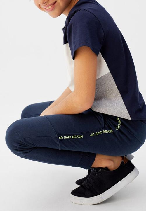 MANGO - Trousers felipe - navy