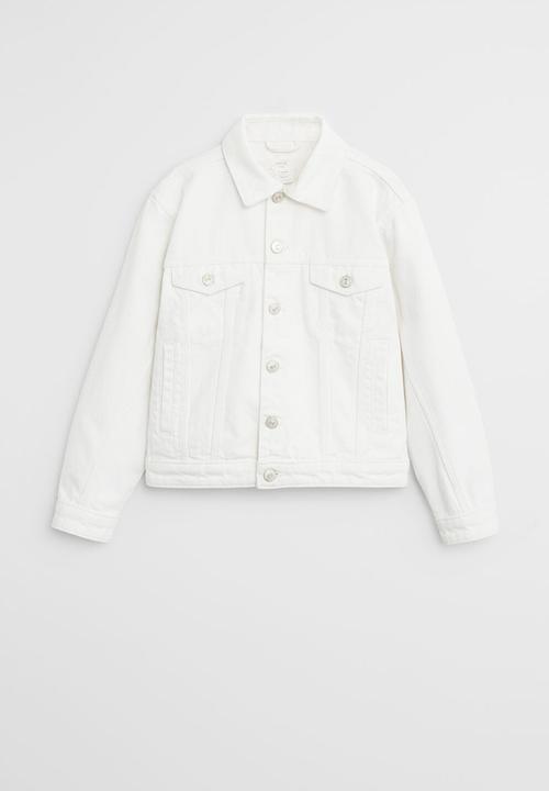MANGO - Jacket maria - white
