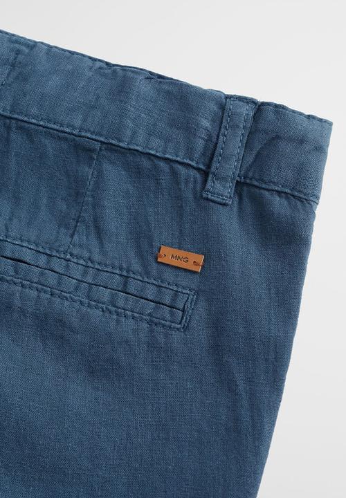 MANGO - Bermuda shorts chris - blue