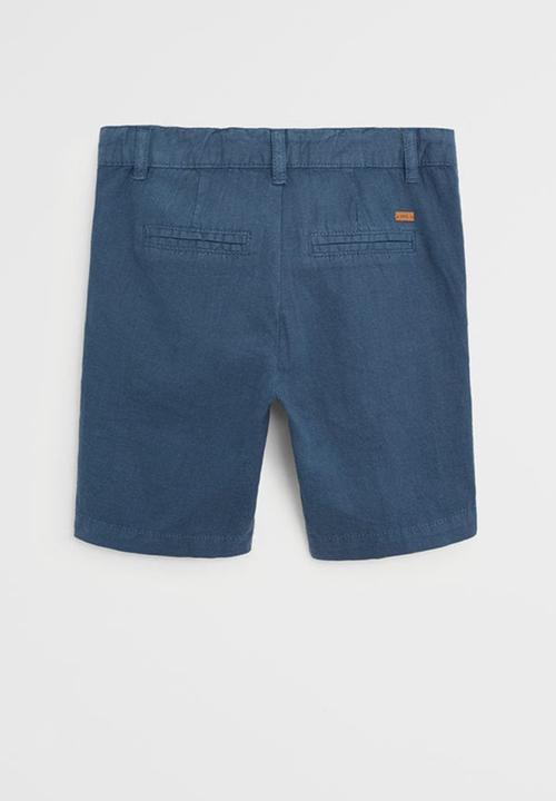 MANGO - Bermuda shorts chris - blue