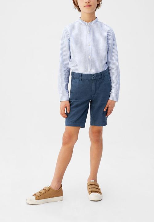 MANGO - Bermuda shorts chris - blue