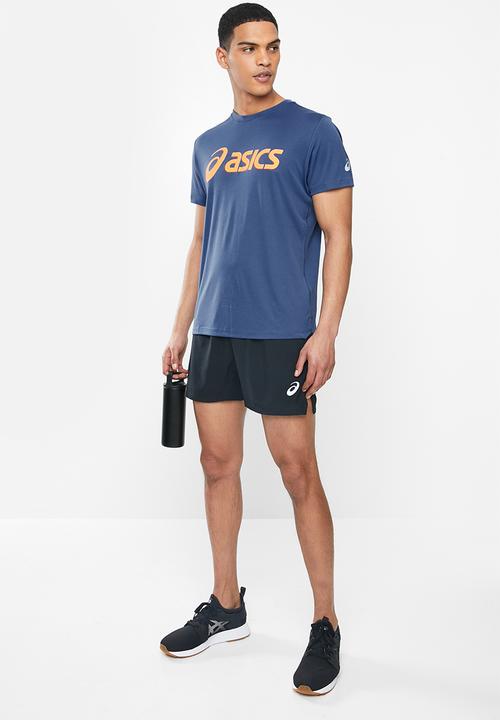 ASICS - Silver 5inch shorts - black