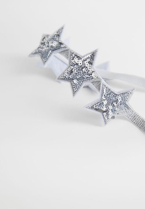 MANGO - Hairband sky - silver