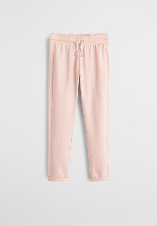 MANGO - Trousers praga6 - pink 