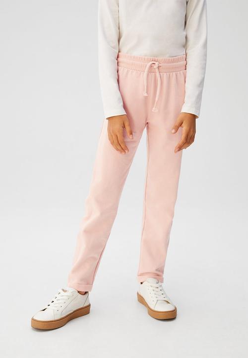 MANGO - Trousers praga6 - pink 