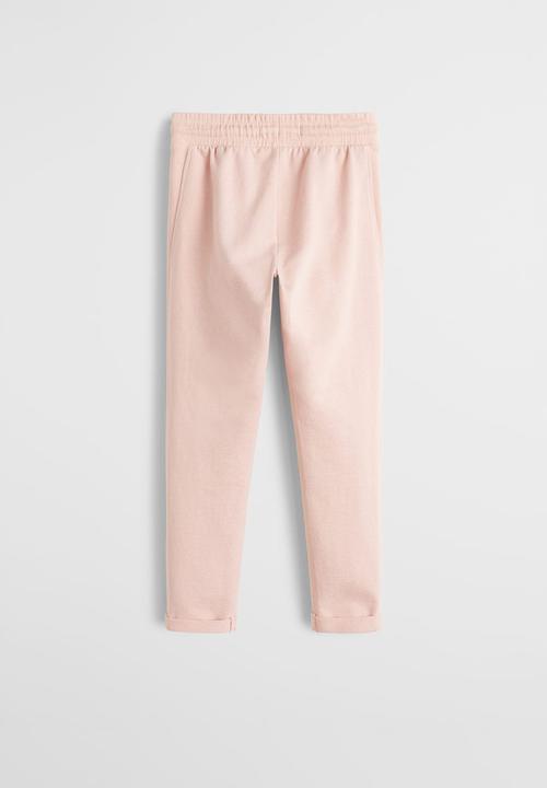 MANGO - Trousers praga6 - pink 