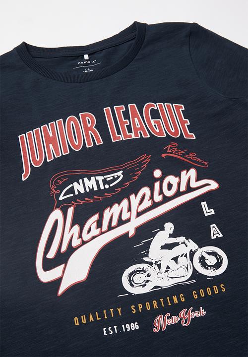 Name It - Tria jbia short sleeve top - navy