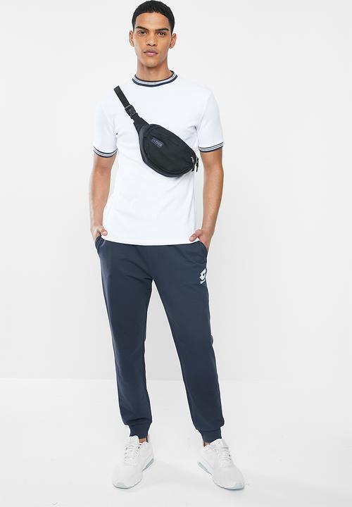 lotto - Smart sweatpants small logo - navy