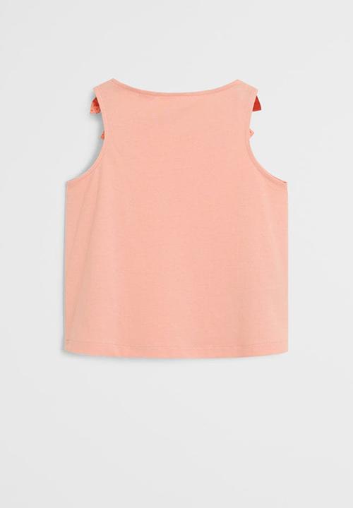 MANGO - T-shirt echanty6 - pastel pink