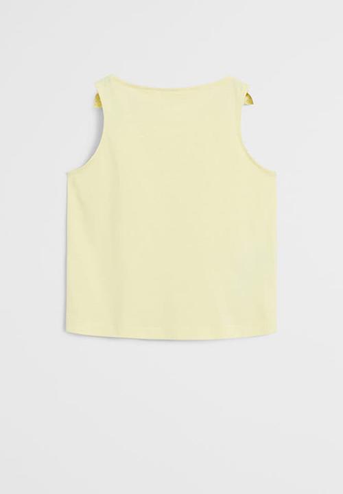 MANGO - T-shirt echanty6 - yellow