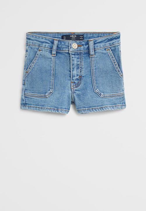 MANGO - Shorts candy - blue