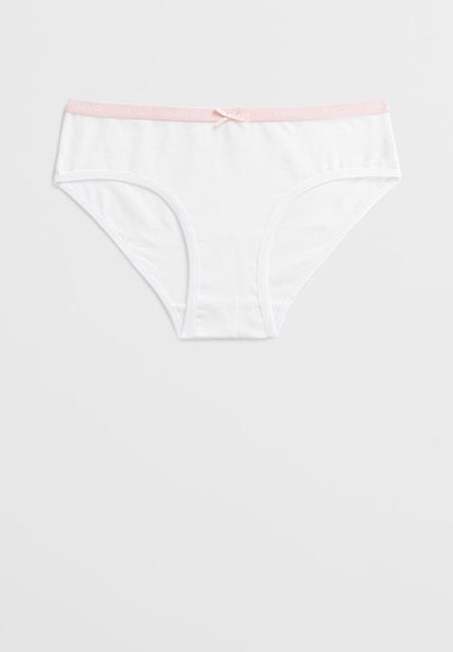 MANGO - Knickers pack gigi - white