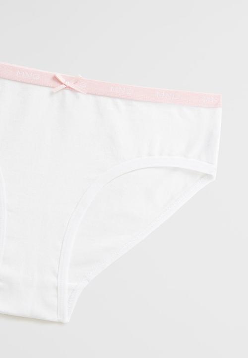 MANGO - Knickers pack gigi - white