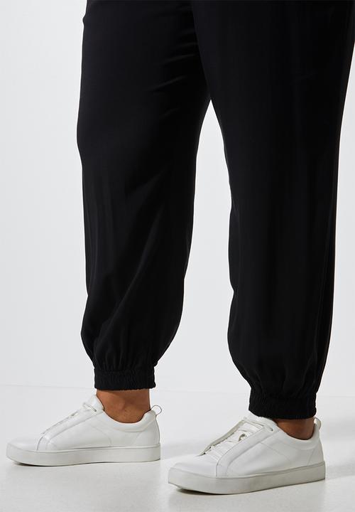 Superbalist - Woven jogger - black