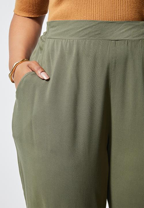 Superbalist - Woven jogger - khaki