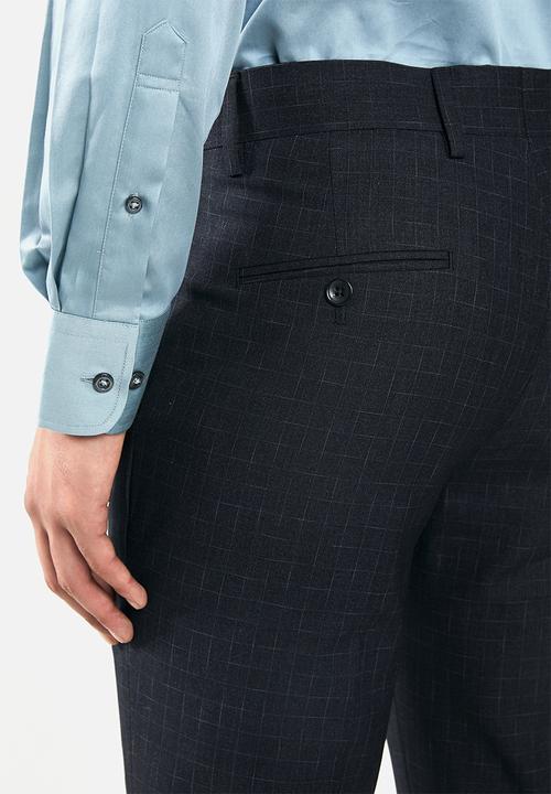 POLO - Classic custom fit formal trouser - navy