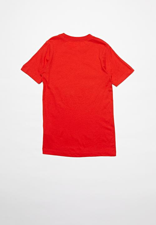 Nike - Bb nsw tee Nike air c&s - red