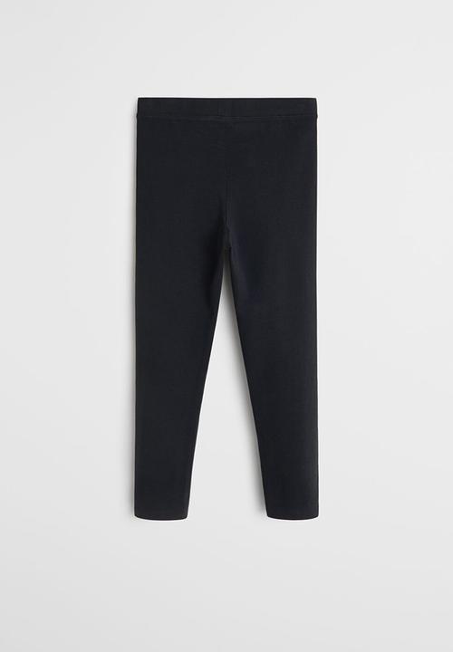 MANGO - Leggings elio6 - black