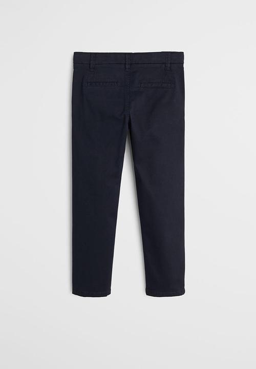 MANGO - Trousers piccolo6  - navy