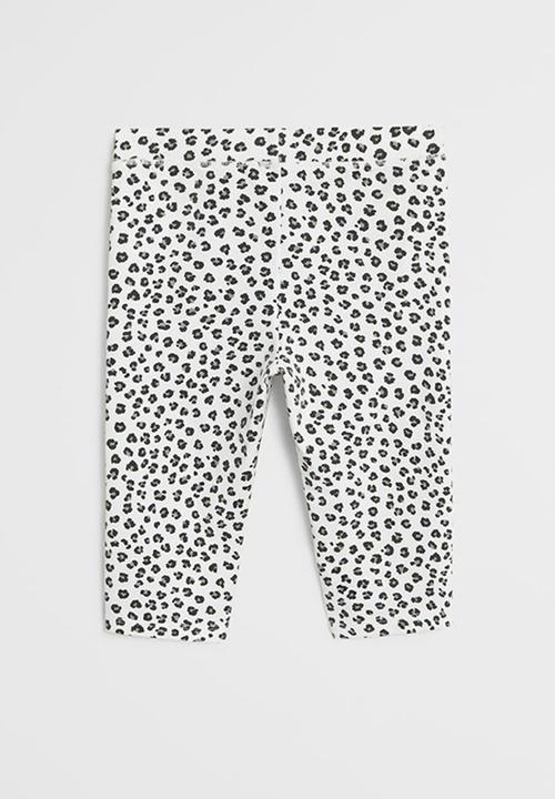 MANGO - Leggings ellap6 - black & white 